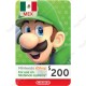 $200 Mexico eCash - Nintendo eShop Gift Card - Digital Code