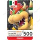 $500 MEX eCash - Nintendo eShop Gift Card - Digital Code