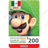 Nintendo eShop Gift Card $200 Mexico eCash - Instant Digital Code