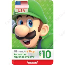 Nintendo eShop Gift Card $10 USA eCash - Instant Digital Code