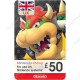 Nintendo eShop Gift Card £50 UK eCash - Instant Digital Code front cover