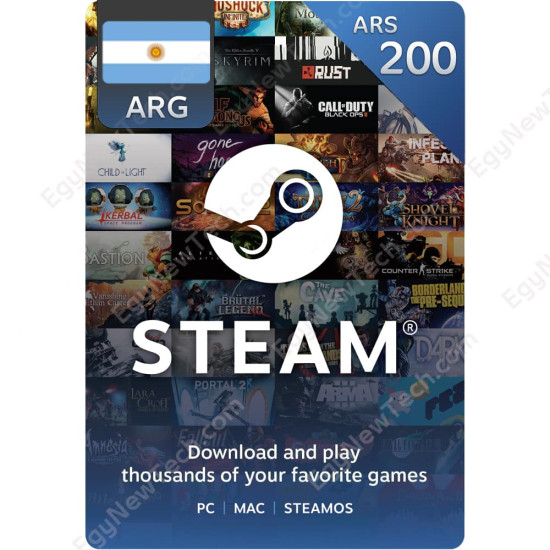 ARS200 Peso Argentine Steam - Digital Code
