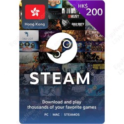 HK$200 Hong Kong Steam - Digital Code HK$200 Hong Kong Steam - Digital Code