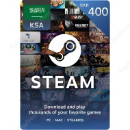 Steam Gift Card SAR400 KSA - Instant Digital Code