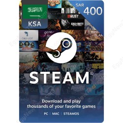 Steam Gift Card SAR400 KSA - Instant Digital Code