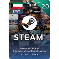Steam Gift Card KWD20 Kuwait - Instant Digital Code