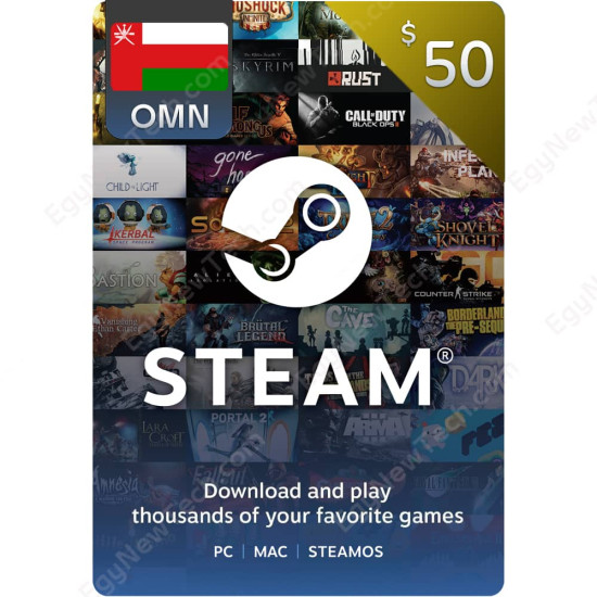 $50 Oman Steam - Digital Code