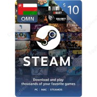 Steam Gift Card $10 Oman - Instant Digital Code