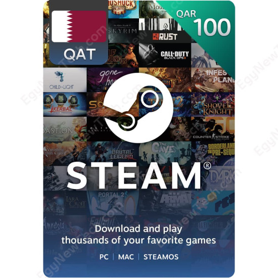 QAR100 Qatar Steam - Digital Code