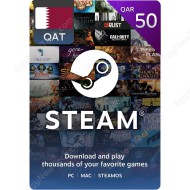 Steam Gift Card QAR50 Qatar- Instant Digital Code