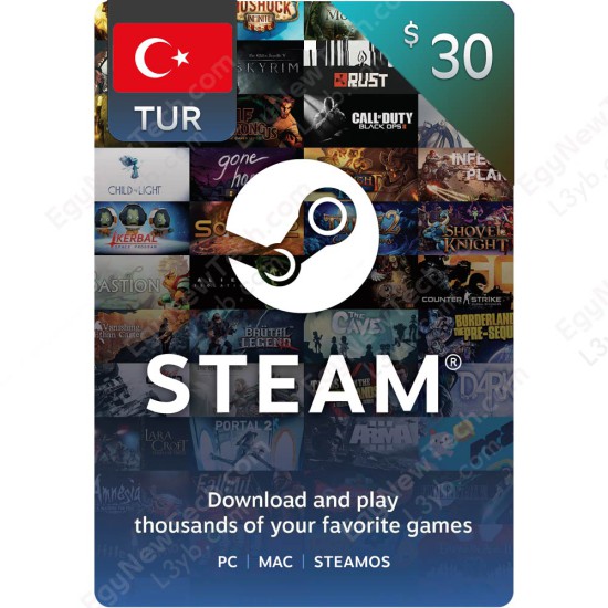 $30 Turkey Steam - Digital Code