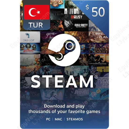 $50 Turkey Steam - Digital Code