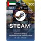 Steam Gift Card AED200 UAE - Instant Digital Code front cover