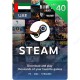 غلاف  بطاقة ستيم ستور اماراتي 40 درهم - كود رقمى فوري الرقمية