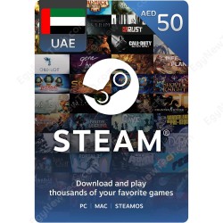 Steam Gift Card AED50 UAE - Instant Digital Code