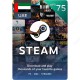 غلاف  بطاقة ستيم ستور اماراتي 75 درهم - كود رقمى فوري الرقمية