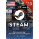 Steam Gift Card $30 USA - Instant Digital Code front cover