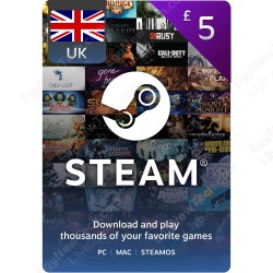 £5 UK Steam - Digital Code