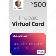 $500 Recharge RedotPay Virtual Visa Credit Card