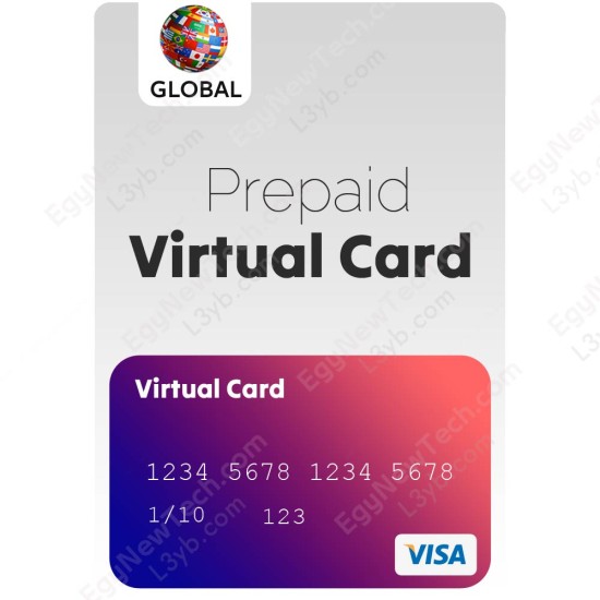 Prepaid Virtual VISA Card Application Fees - Global