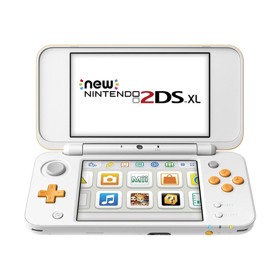 New Nintendo 2DS XL - White and Orange | Nintendo 3Ds