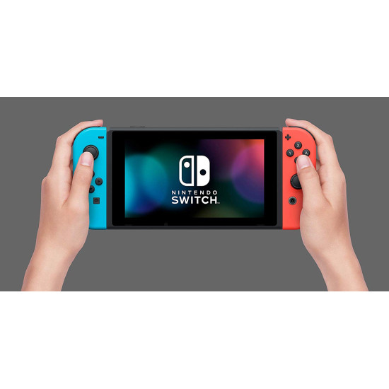 Nintendo Switch - Neon Red - Neon Blue - New Model - Open Box