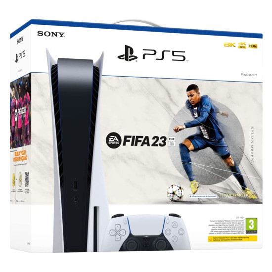 Sony PlayStation 5 - Console Physical CD Edition - FIFA 23 Bundle