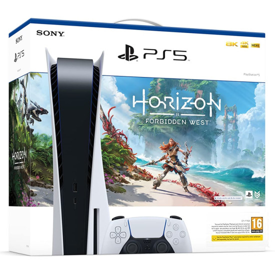 Sony PlayStation 5 - Console Physical CD Edition - Horizon Forbidden West Bundle