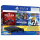 Sony PlayStation 4 Slim - 500GB - 5 Games - 3 Month PS Plus - Mega Pack
