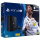 Sony PlayStation 4 Pro Console - Black - 4K 1TB + FIFA18 bundle - FIFA 18 Ultimate Team Icons and Rare Player Pack