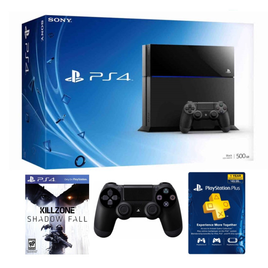 PlayStation 4 (KillZone+Controller+One Year USA PS plus)