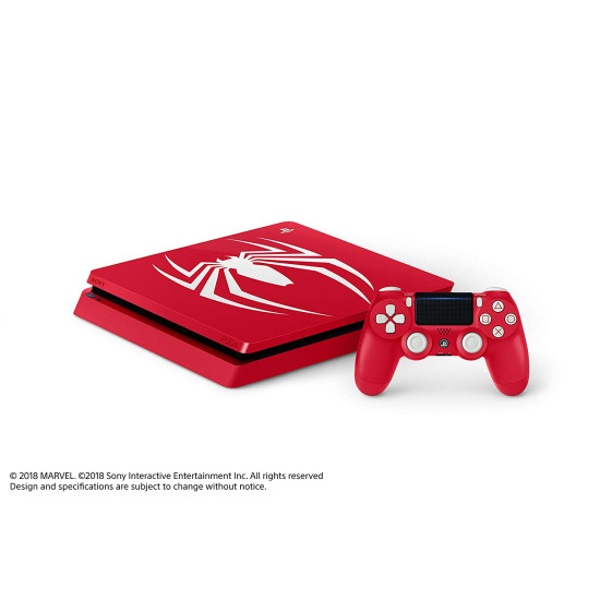 Sony PlayStation 4 Slim - 1TB - Limited Edition Amazing Red Marvel’s Spider-Man