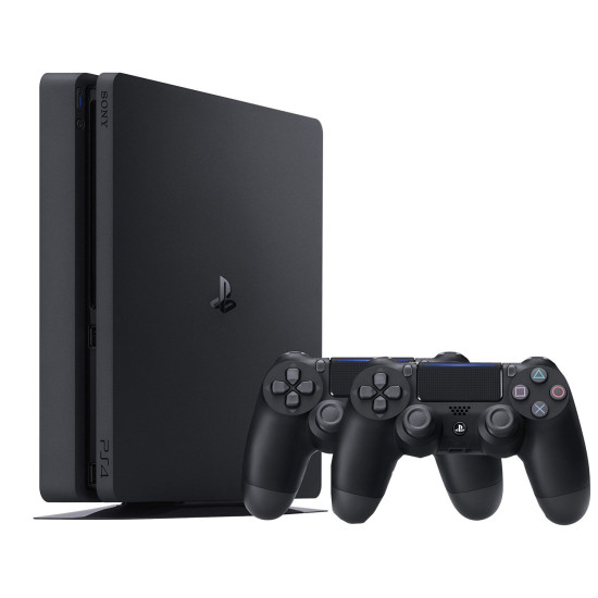 Sony PlayStation 4 Slim - 1 TB - 2 Controller bundle