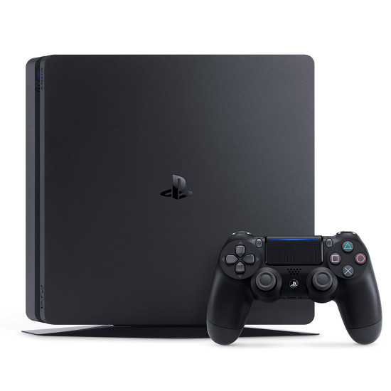 Sony PlayStation 4 Slim - 500GB - 3 Games Hits bundle -Call Of Duty BO IV-Crash-Uncharted 4-3 month KSA Plus