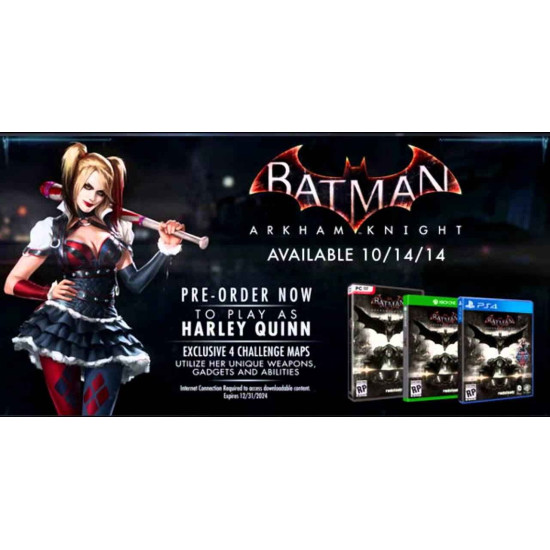 Batman Arkham Knight - Day One Edition - PC CD Key - Download