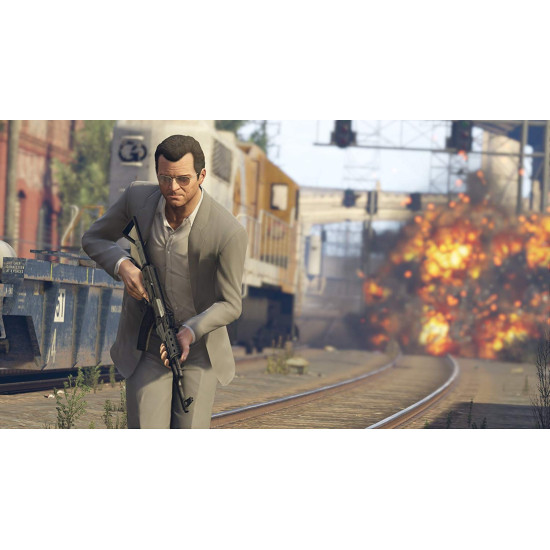 Grand Theft Auto V 5 (GTA 5): Premium Online Edition PC - Rockstar Games  Launcher