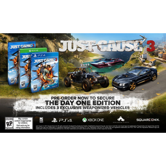 Just Cause 3 - Day 1 Edition | PC Disc