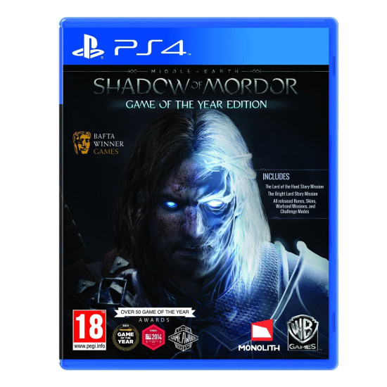 Middle-Earth Shadow Of Mordor - Game of the Year Edition | PS4