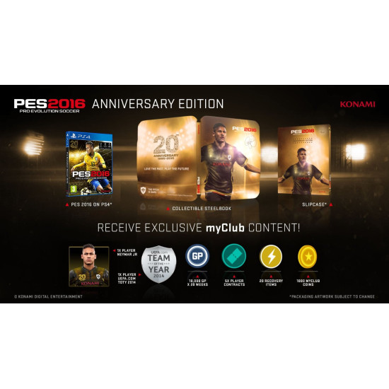 PES 2016 20th Anniversary Edition - New UNSEALED | PS4