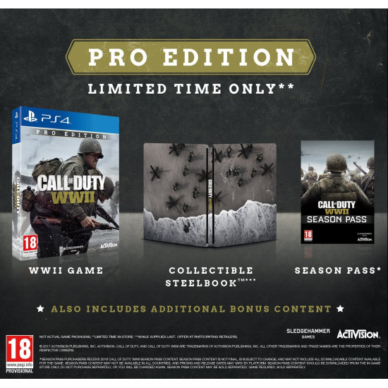 Call of Duty: WWII - Pro Edition | PS4