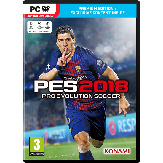 PES 2018 - Premium Edition | PC - DVD Disc