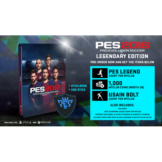 PES 2018 - Arabic Legendary Edition | PS4
