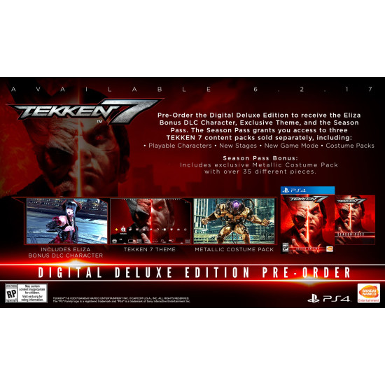 Tekken 7 - Deluxe Edition | PC - Physical DVD Disc
