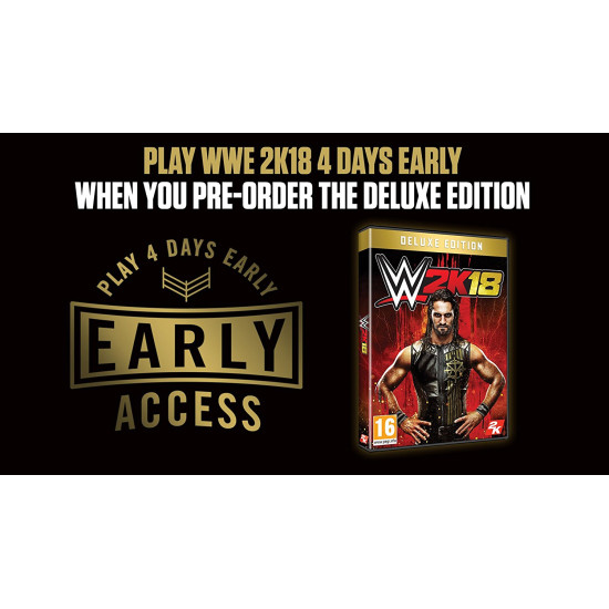 WWE 2K18 - Deluxe Edition | PS4