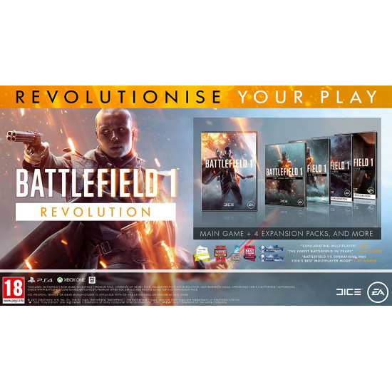 Battlefield 1 Revolution - Arabic Subtitle - PS4