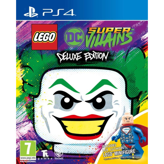 LEGO DC Super Villains - Deluxe Minifigure Edition - PlayStation 4