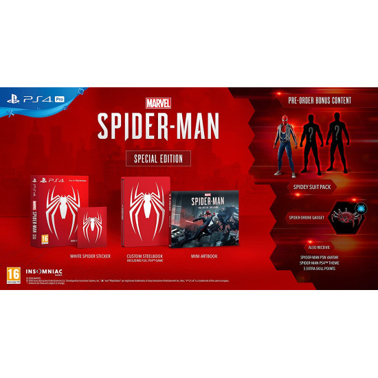 Marvels Spider-Man - Special Edition - Include Arabic | PS4