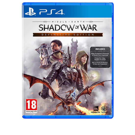 middle earth shadow of war psn