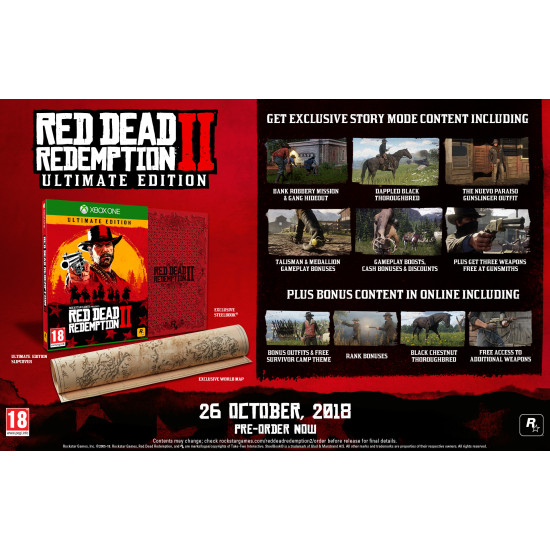 Red Dead Redemption 2 - Ultimate Edition | XB1