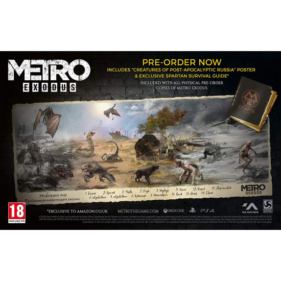 Metro Exodus: Day One Edition | PS4